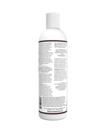 OKAY Coconut Hibiscus Conditioner - Hydrate & Strengthen All Hair Types | Paraben-Free Silicone-Free Sulfate-Free | 12 oz - Buy Online on GoSupps.com