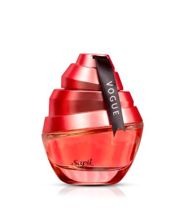 Sapil Vogue Perfume for Women - Long-lasting Amber Floral EDP Spray from Dubai 3.4 Oz - Elegant Everyday Fragrance for Women Uplifting and Mood-Boosting Scent