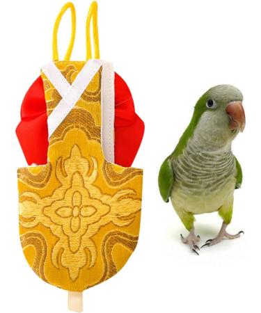 VANZACK Yellow Bird Clothing Pant Lovely Pigeon Supplies Size Cockatiel Parakeet Pilot for Pet Flying XL - Buy Online on GoSupps.com