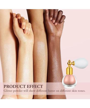 AOOWU Glitter Powder Spray- Shimmering Body Highlighter for Women- Pink Sparkle Makeup Spray - Buy Online on GoSupps.com