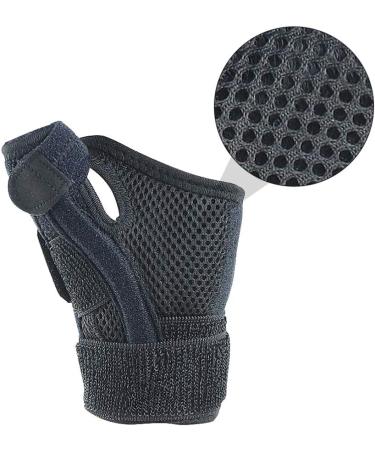 Adjustable Thumb & Wrist Support - Women's Mallet Finger Splint Comfortable Night Splint Arm & Hand Protector - Buy Online on GoSupps.com