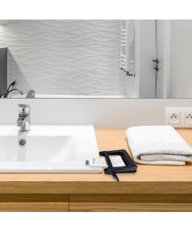 1 Pack Toothpaste Squeezer Rollers - Black ABS Toothpaste Squeezer - Easy Toothpaste Squeezer Rollers No Waste for Home Bathroom 4.5X4.1 Inch  - Buy Online on GoSupps.com