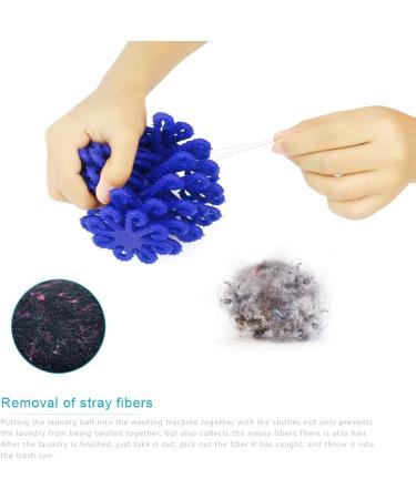JOEBO Laundry Washing Ball Reusable Soft Spherical Cleaner Washing Machine Can Capture Long Hair /53 1 Count (Pack of 1) Bule - Buy Online on GoSupps.com