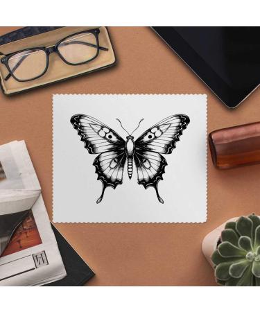 Buy 2 x 'Butterfly' Microfiber Lens/Eyeglass Cleaning Cloths - International Shipping Available - Buy Online on GoSupps.com