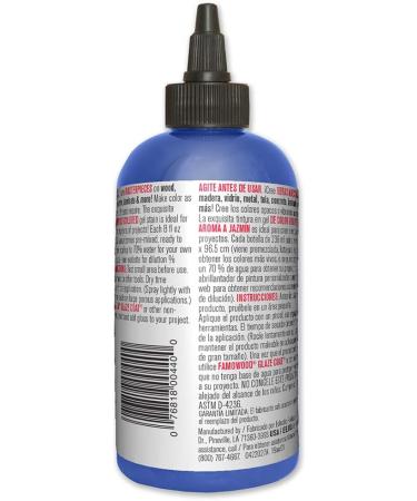 Unicorn SPiT 5771008 Gel Stain Blue Thunder 8.0 FL OZ Bottle - Vibrant & Versatile Glaze - Buy Online on GoSupps.com