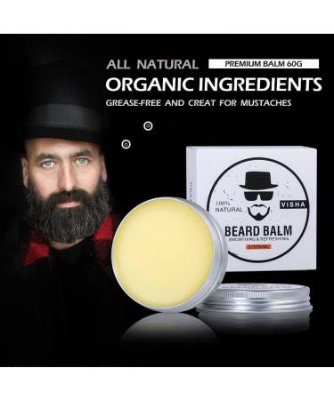 Sweet Carrot Beard Wax 60g | Argan Oil for Healthy Beard Growth | Premium Beard Balm for Men | Full Beard Care & Three-Day Stubble - Buy Online on GoSupps.com