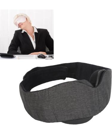 Memory Cotton 3D Contoured Cup Eye Patch Adjustable Strap Light Blocking Blink Freely Achieve Deeper Relaxation - Buy Online on GoSupps.com