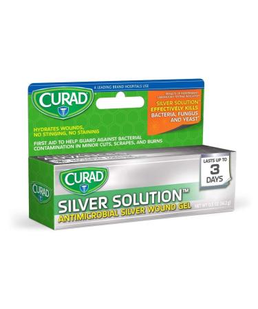 Curad Germ Shield Antimicrobial Gel 0.50 oz (Pack of 3)