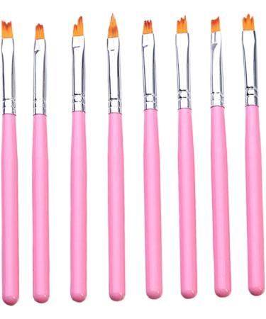 DOITOOL 3 Sets Nail Art Supplies Nail Gel Nail Art Brush Gel Nail Brush Nail Painting Pen Cleaning Gel Nail Art Accessories Nail Art Tool Nail Painting Tool Pink Painted Manicure Tools - Buy Online on GoSupps.com