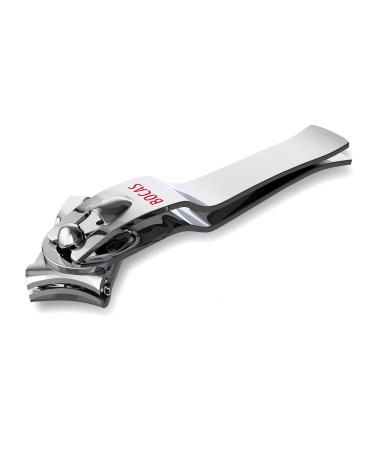 BOCAS Toenail Clippers - Premium Stainless Steel Nail Clippers with 360º Rotating Swivel Head and 3D Arch-Shaped Blade, Effortless Nail Cutter, Trimmer, and Clipper for Toenails