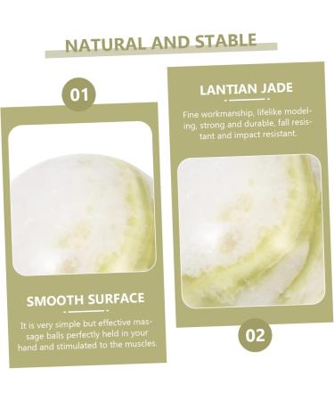 Buy Healvian Gymnastics & Hand Training Balls - Perfect for Hand Exercises & Meditation | Lantian Jade Gift from China - Buy Online on GoSupps.com