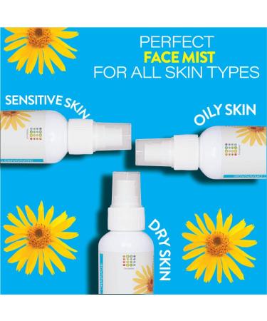 Arnica Montana Hydrating Face Mist | Soothing Facial Spray for Sensitive Skin | Reduces Puffiness | Lavender Face Toner | 4 Fl Oz - Buy Online on GoSupps.com