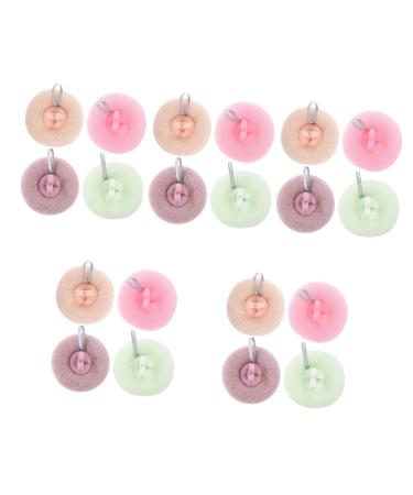 Beavorty 20 Pcs Bath Ball Artifact for Bathing Pa Frosted 12x12cmx5pcs