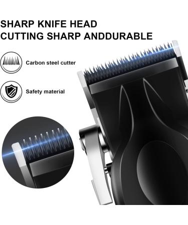 KEMEI Black Hair Clippers for Men Adjustable Blade Cordless Clipper Professional Barber Clippers USB Rechargeable Wireless Haircut Clippers km-2296 - Buy Online on GoSupps.com