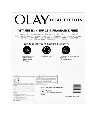 Olay Total Effects 7 in 1 Moisturizer Sunscreen SPF 15 - 100ml | Best Anti-Aging Skin Care & Sun Protection - Buy Online on GoSupps.com