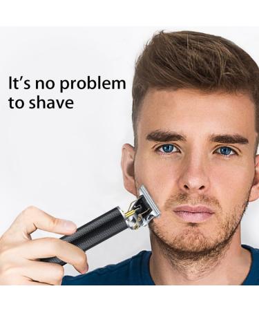 Beard Trimmer Electric Hair Trimmer Men Hair Clippers Beard Trimmer Beard Shaver for Men Hair Baldheaded Trimming Tools - Buy Online on GoSupps.com