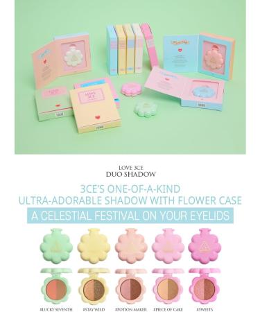 3CE Love duo shadow piece of cake 1 Count - Buy Online on GoSupps.com