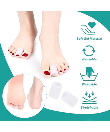 Gel Toe Sleeves Protector  12Pcs Toe Tube Sleeve for Women Men  Toe Pad Relieve Pain for Running Hiking Dancing Skating - Buy Online on GoSupps.com