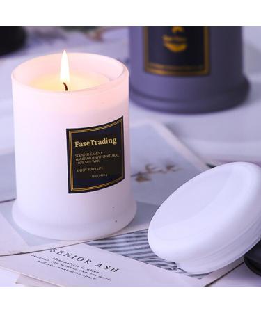 Soy Candles Lavender Scented | 16 Oz Natural Soy Wax Candle | Long Lasting 75+ Hours | Perfect Women s Gift & Aromatherapy Autumn Candle - Buy Online on GoSupps.com