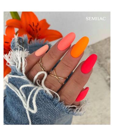 Semilac UV Nail Polish 532 Kind Apricot 7ml - Celebrate Collection | International Shipping - Buy Online on GoSupps.com