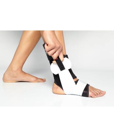 BIOSKIN TriLok Ankle Brace: Foot and Ankle Support for Sprains, Plantar Fasciitis, PTTD, Tendonitis - Large Size, Lightweight & Hypoallergenic - Buy Online on GoSupps.com