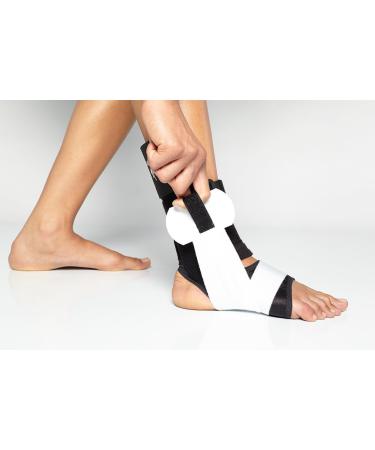 BioSkin TriLok Ankle Brace for Women & Men - Plantar Fasciitis Relief, Arch Support, Sprained Ankle, Peroneal Tendonitis, PTTD - Medium - Buy Online on GoSupps.com