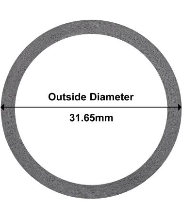 OMNI Racer Carbon Fiber Headset Spacer Set - Ultra Lightweight 2/3/5/10/15/20mm Matte Finish - Buy Online on GoSupps.com