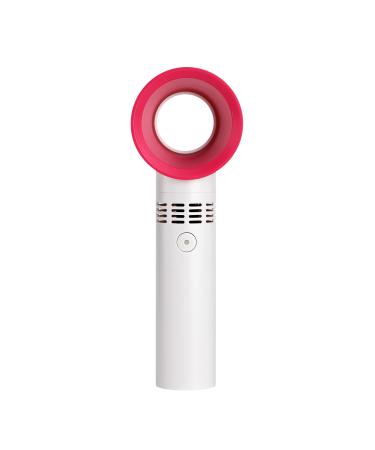 Lash Fan USB Mini Portable Fan Rechargeable Bladeless Fan Handheld Air Conditioning Cooling Dryer for Eyelash, Accelerated Drying Eyelash Extensions Glue/Adhesive Essential Eyelash Extension Supplies White