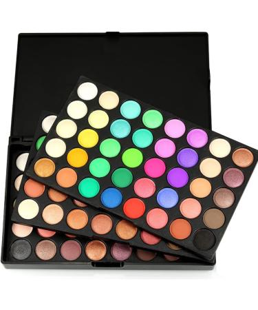 VINTORKY 120 Makeup Palette Nude Eyeshadow Palette Eyeshadow Powder Glitter Palette Eyeshadow Palette Neutral - Buy Online on GoSupps.com