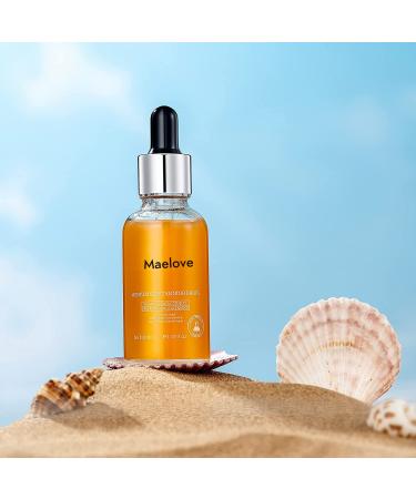 Maelove Vegan & Cruelty-Free Self Tanning Drops for Perfect Golden Glow - 1 fl oz (30ml) - Buy Online on GoSupps.com
