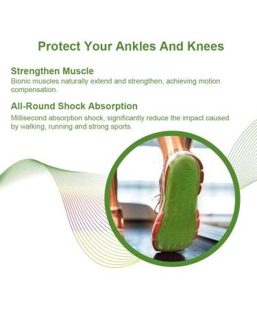 X-MUSCLE Sport Insoles for Men and Women - Shock Absorbing Anti-Impact Inserts for Foot Pain Relief and Fatigue - Breathable and Biodegradable - Living Coral - Buy Online on GoSupps.com