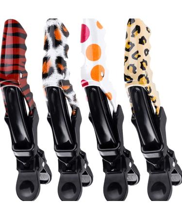 Minkissy 10-Pack Cut Clips - Slipproof Alligator Hair Clips for Women | No Curved Salon Hairpins - Two-Color Bulk Buy - Buy Online on GoSupps.com