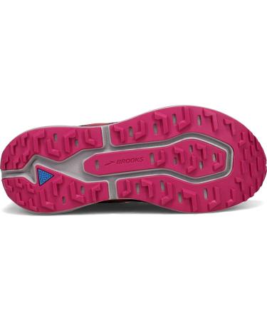 Brooks Women's Caldera 5 Trail Running Shoe 7.5 - Black/Fuschia/Purple | Lightweight & Durable - Buy Online on GoSupps.com