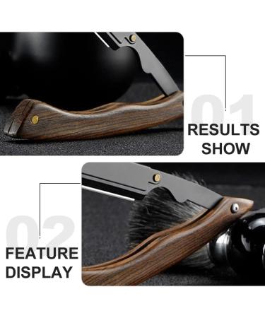 Beaupretty Eyebrow Razor for Men - Portable Rustproof Steel Shaving Razor | Old Fashioned Bartschneider - Buy Online on GoSupps.com