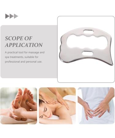 Buy Healvian Face Showbar Gua Sha Scratching Board - Stainless Steel Facial & Body Massage Tools for Spa & Fitness - Buy Online on GoSupps.com