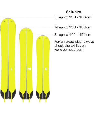 POMOCA Climb 2.0 Splitboard Climbing Skin - Large 145mm | Ideal for Backcountry Touring & Mountaineering - Buy Online on GoSupps.com