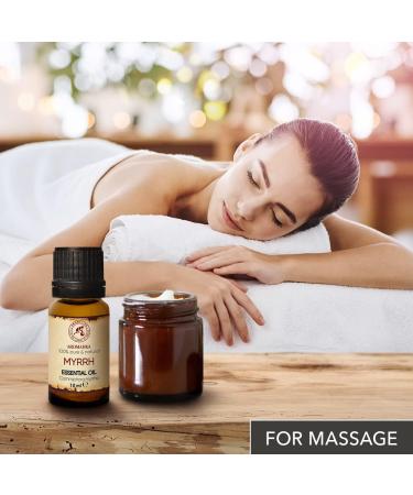 Myrrh Oil 10ml - Natural Commiphora Myrrha | Aromatherapy & Room Fragrance for Better Sleep | India - Buy Online on GoSupps.com