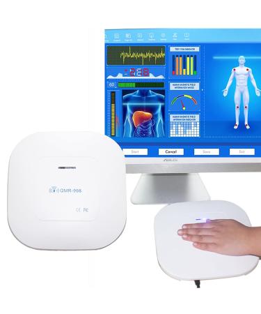 Threma quantum resonance magnetic analyzer professional portable body health analyzer quantum detector with a carrying bag for quick collecting health data for health care
