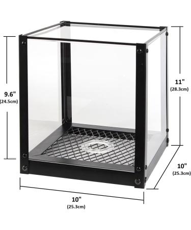 Acrylic Soccer Ball Display Case with Metal Mesh Base - Clear Holder Stand for Sports Memorabilia - J JACKCUBE DESIGN MK809A - Buy Online on GoSupps.com