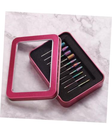 Beavorty 1Set grinding head nail kits nail drill bit nails cuticles drill bit grinding burr cutters sanding bands for nail drill nail drill kit pedicure kit manicure Tungsten steel polisher - Buy Online on GoSupps.com
