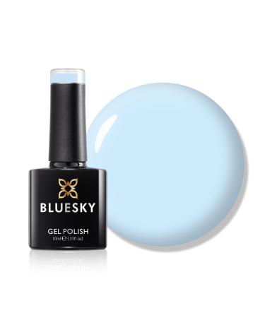 Bluesky Gel Nail Polish 10ml Baby Blue - DC108 Blue Soak-Off Gel Polish for 21 Day Manicure Professional Salon & Home Use Requires Curing Under UV/LED Lamp