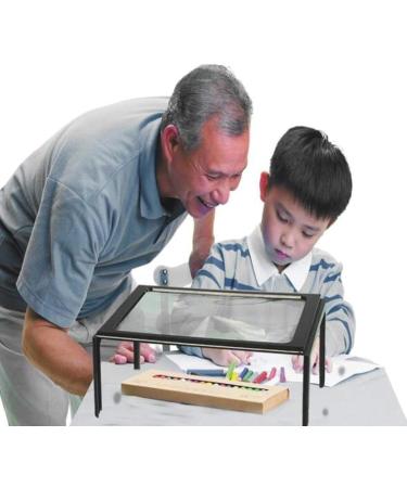 Professional A4 with LED Lights Foldable 3X Magnifier Super High Clarity Lightweight for Reading Loupe Watch and Electronic Repair/Full of Stars - Buy Online on GoSupps.com