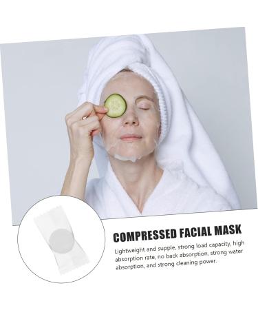 400 Pieces Compressed Towel Cleaning Wipes Makeup Wipes Disposable Compressed Face Paper Disposable Paper Compression Face Sheet Tool - Buy Online on GoSupps.com