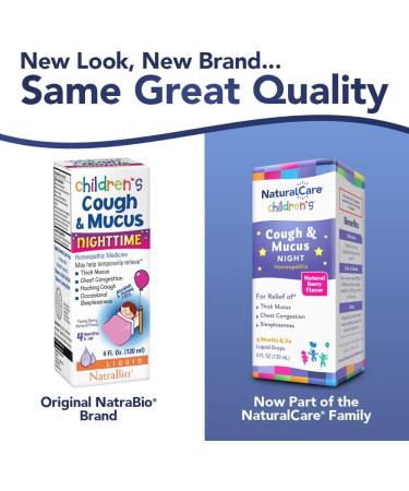 Buy NatraBio Children's Cough & Mucus NightTime - Alcohol-Free Berry Flavor (4 fl oz) - Buy Online on GoSupps.com