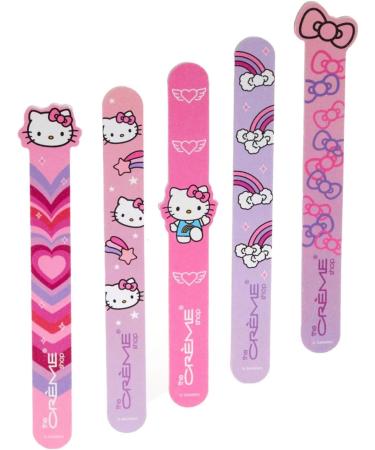 The Creme Shop x Hello Kitty Y2K Nail Files - Double-Sided Extra Fine Grit Set of 5 - Long-Lasting & Reusable for Perfect Shaping - Buy Online on GoSupps.com