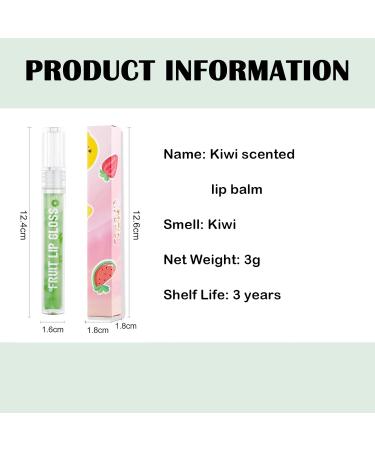 Kiwi Lip Protection Lip Balm Lip Oil No-Sticky Hydrating Lip Protection Anti-Drying Natural Lip Care All Day Moisturizing Care Lip Repair Lip Plumper Gloss - Buy Online on GoSupps.com