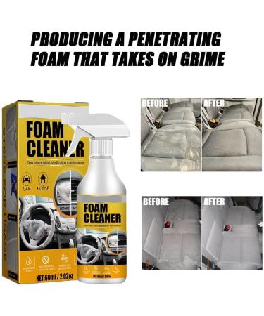 Foam Spray Cleaner Car Interior Cleaning Foam Spray Multi-purpose Foam Cleaner Foam Spray Cleaner Car Interior Cleaning Foam Spray (5 Pcs) - Buy Online on GoSupps.com