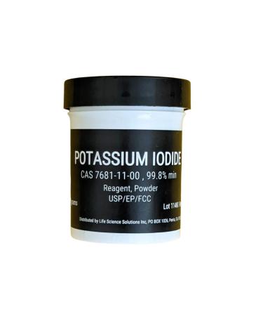 Potassium Iodide - 100% Pure USP Crystals 100 Grams
