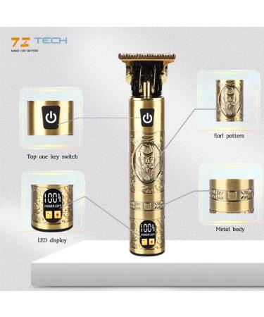 Professional Cordless Hair Clippers for Men | Rechargeable T-Blade Trimmer & Beard Shaver - International Shipping Available - Buy Online on GoSupps.com