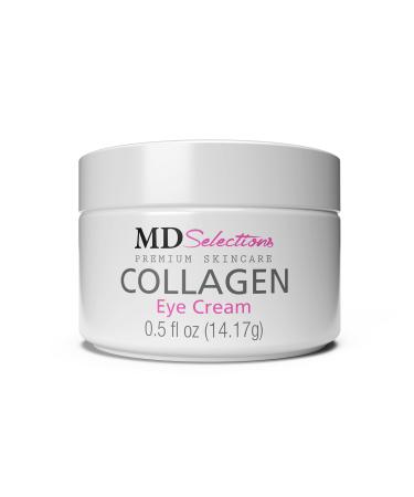 MD Selections Eye Lift Cream | Eye Cream for Dark Circles | Anti-Aging Collagen Eye Cream for Wrinkles Under Eyes Treatment for Men and Women 0.5 Fl Oz